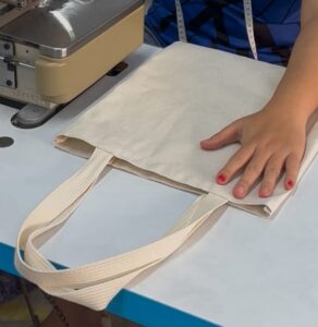 เย็บถุงผ้าดิบง่าายๆ