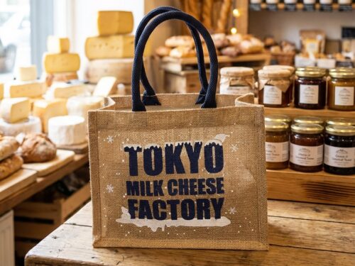 กระเป๋าผ้ากระสอบป่านTOKYO