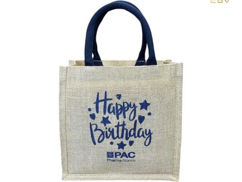 กระเป๋าผ้ากระสอบHAPPY