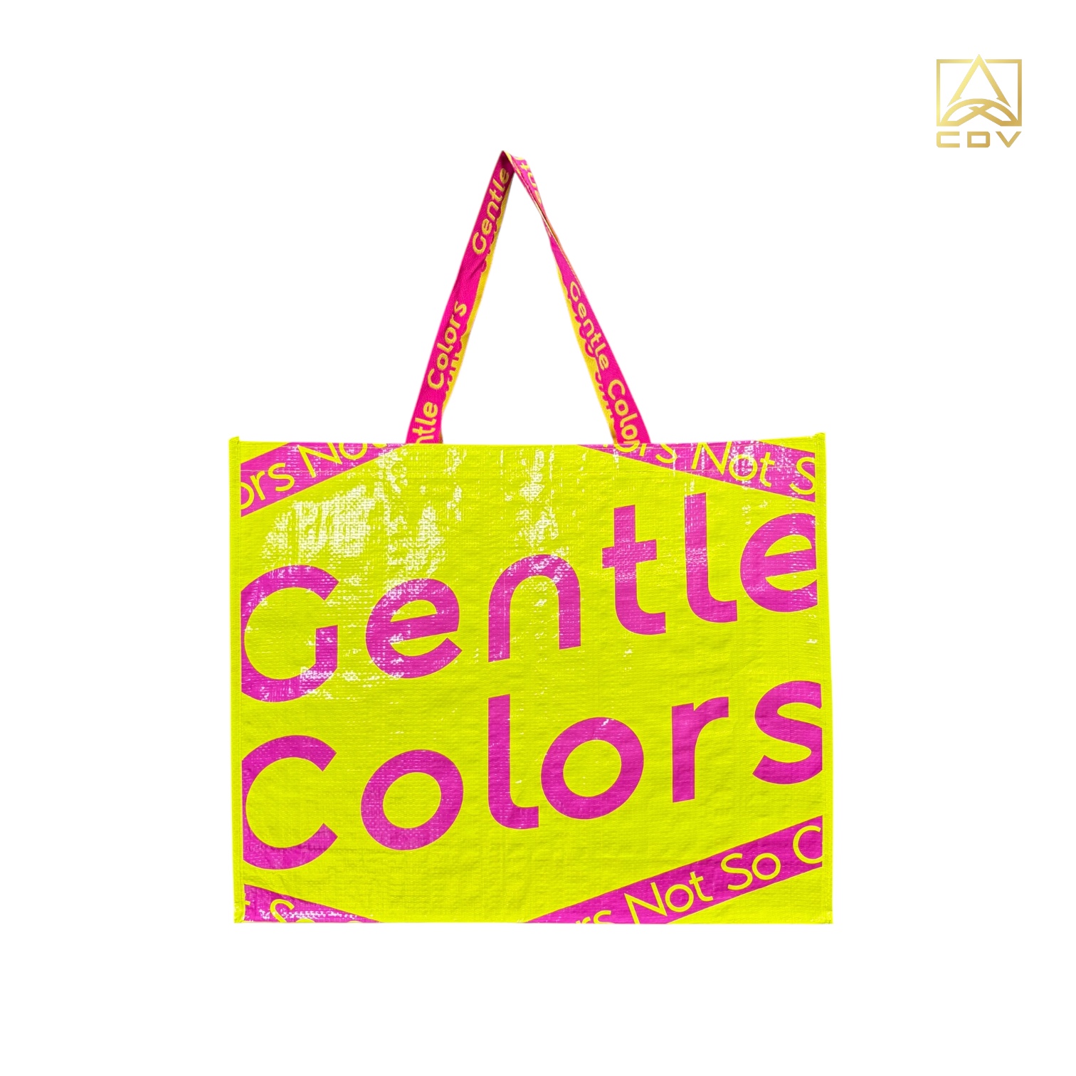 กระเป๋าผ้ากระสอบเคลือบพลาสติกcolors