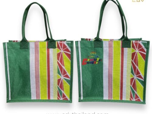 กระเป๋าผ้ากระสอบโพลีพิมพ์ซับลิเมชั่นทั้งใบ TOYOTA