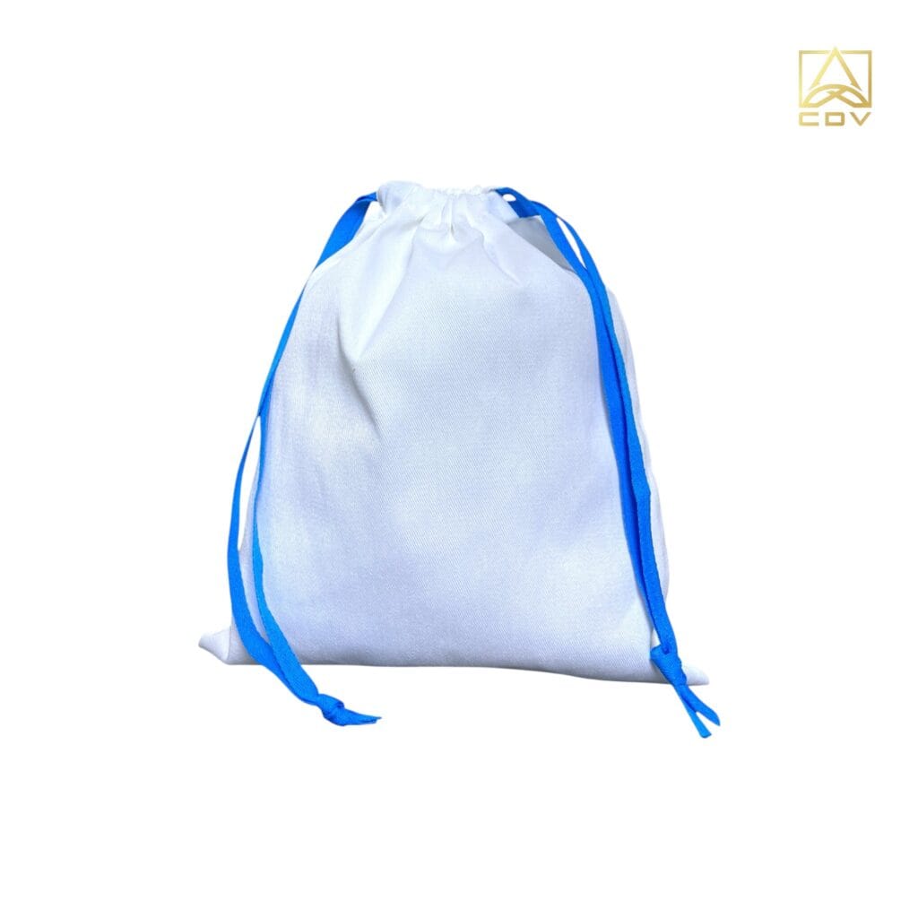 กระเป๋าผ้าดิบหูรูดFoundation