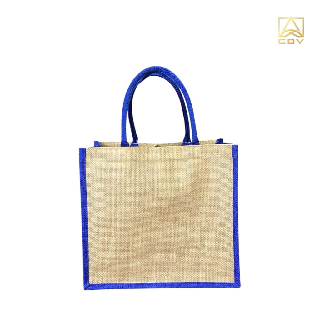 กระเป๋าผ้ากระสอบป่านเจาะช่องพลาสติกNutriFlow