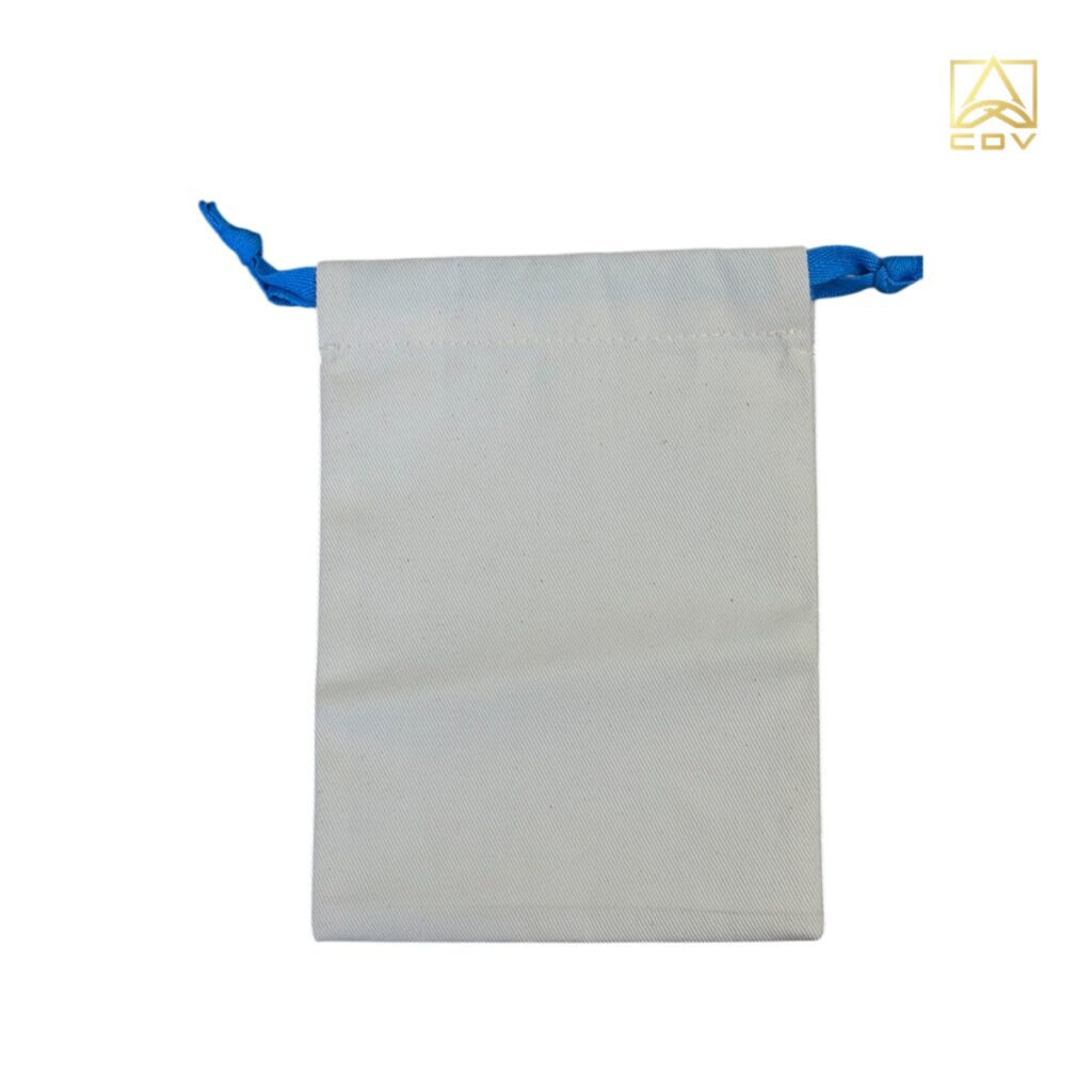 กระเป๋าหูรูดผ้าดิบcommunty