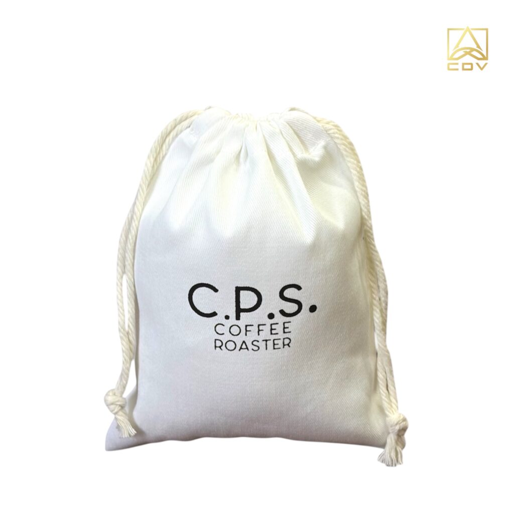 กระเป๋าหูรูดผ้าดิบcps