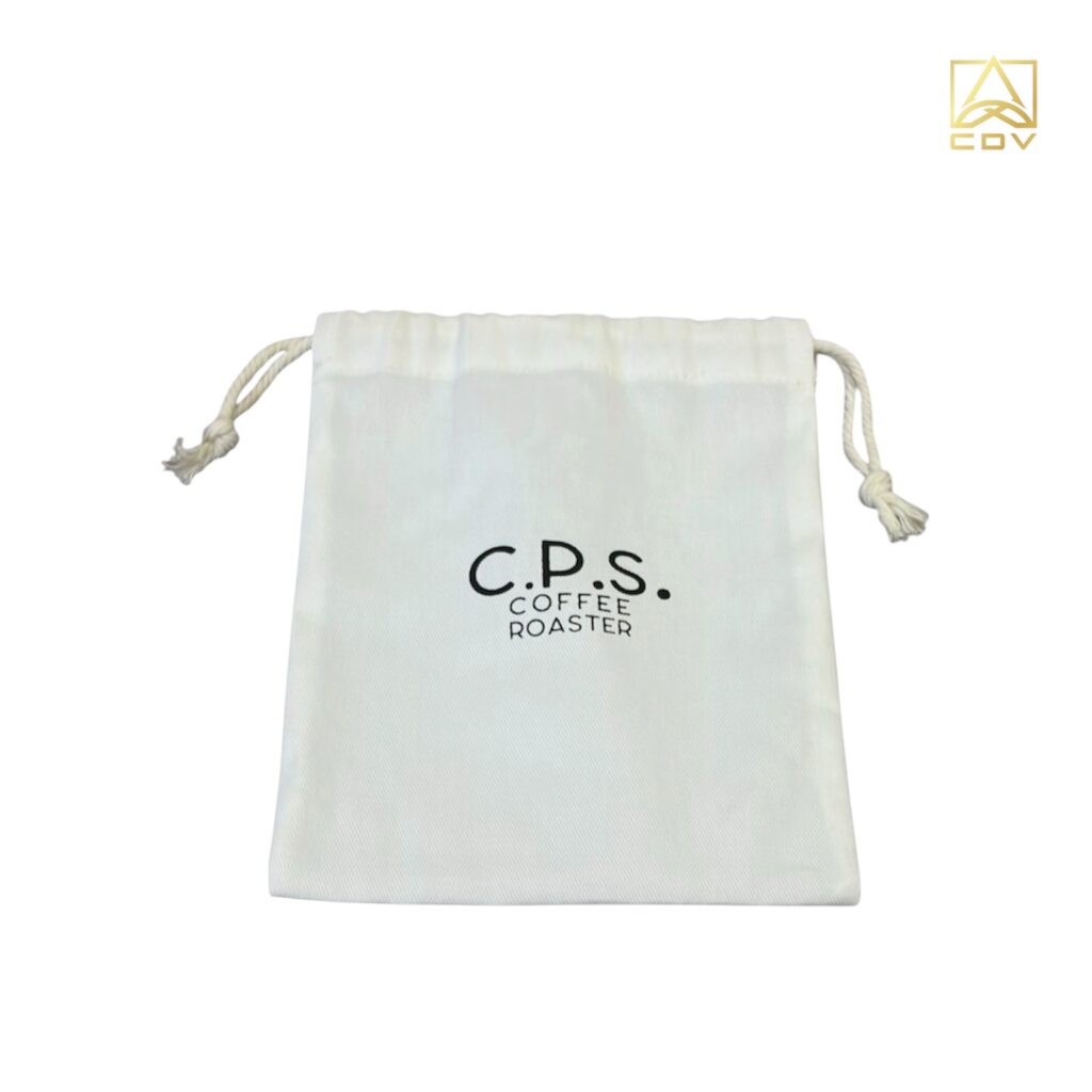 กระเป๋าหูรูดผ้าดิบcps