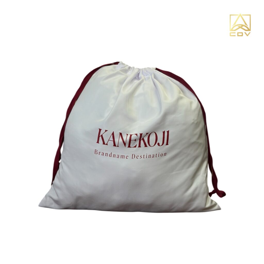 กระเป๋าหูรูดผ้าไมโค KANEKOJI