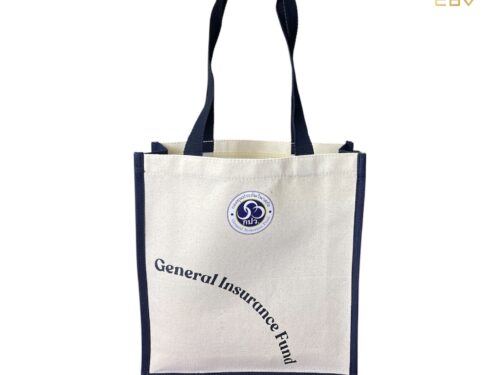 กระเป่าผ้าแคนวาสประกบผ้าสปันบอนด์ General lnsurance