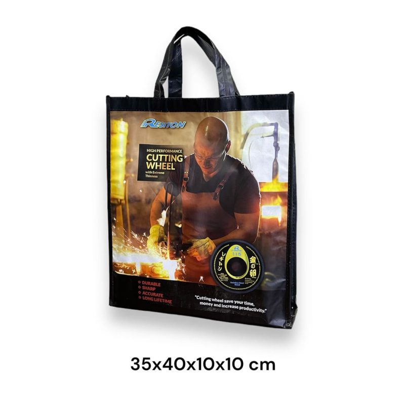 กระเป๋าผ้าสปันบอนด์เคลือบพลาสติก