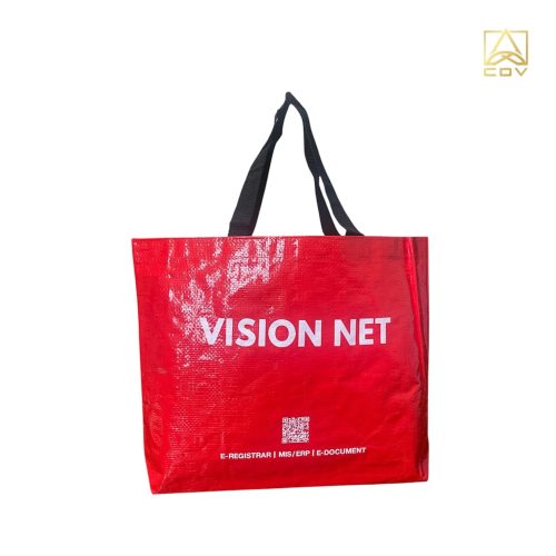 กระเป๋ากระสอบพลาสติกVISION NET