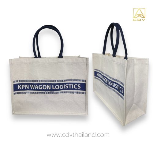 กระเป๋าผ้าแคนวาสประกบสปันบอนด์KPNWAGONLOGISTICS