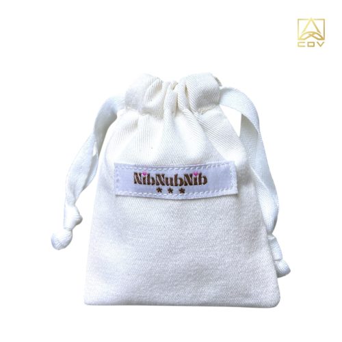 กระเป๋าผ้าดิบหูรูดNibNubNib