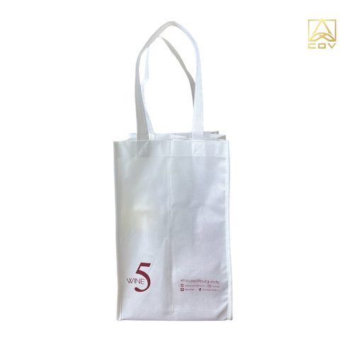 กระเป๋าผ้าสปันบอนด์WINE52