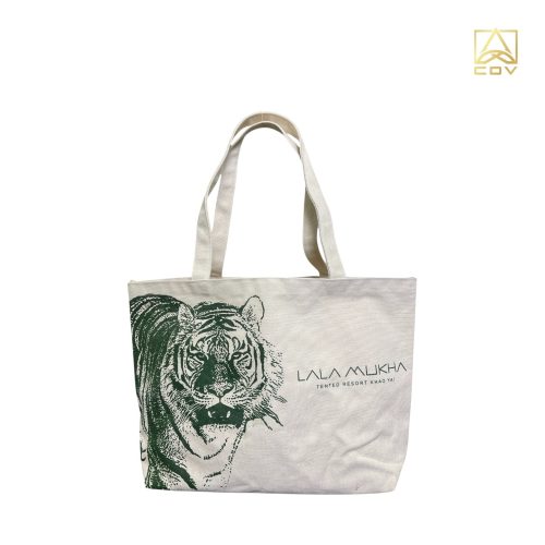 กระเป๋าผ้าแคนวาสเสือ