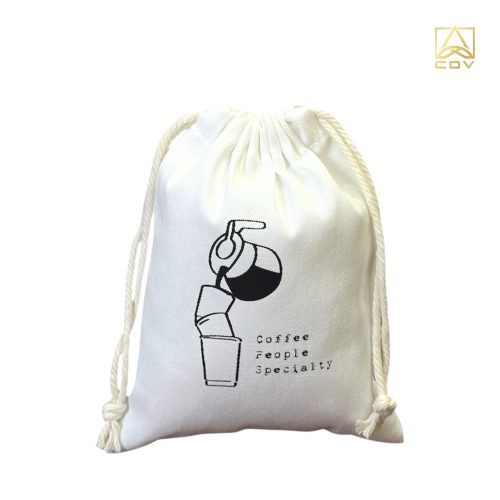 กระเป๋าหูรูดผ้าดิบcps